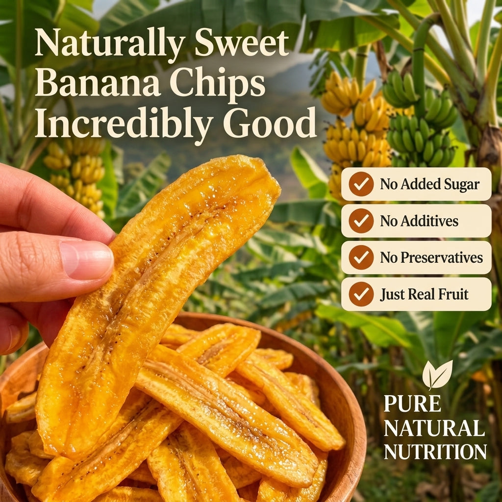 🍌Sun-Kissed Banana Slices - ✨Bringing Natural Sweetness and Rich Fruit Flavor to Every Bite-Amy