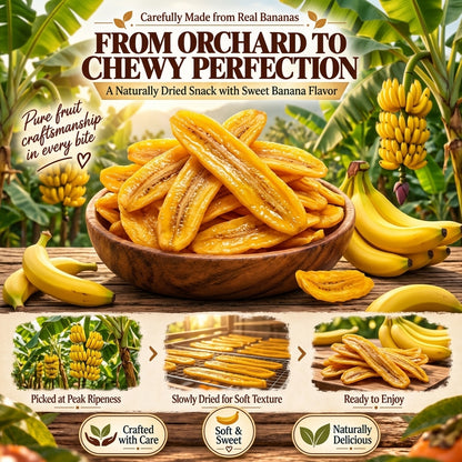 🍌Sun-Kissed Banana Slices - ✨Bringing Natural Sweetness and Rich Fruit Flavor to Every Bite-Amy