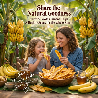 🍌Sun-Kissed Banana Slices - ✨Bringing Natural Sweetness and Rich Fruit Flavor to Every Bite-Amy
