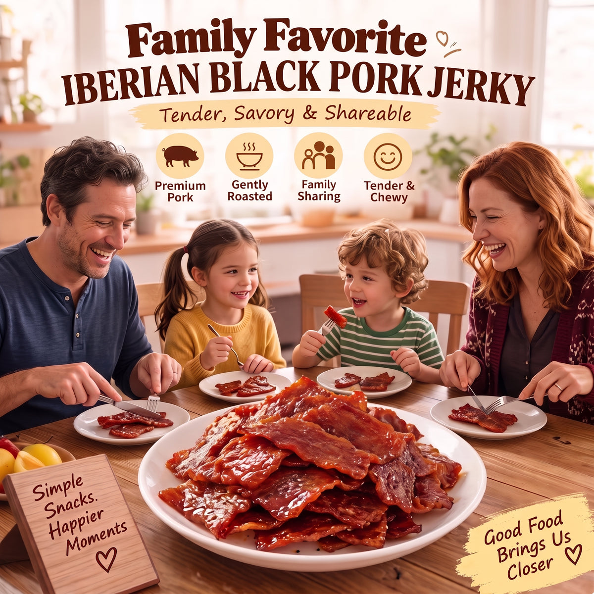 🐖 Premium Iberian Black Pork Slices – 🤤 Deep Meaty Flavor & A Perfectly Chewy Texture – Amy
