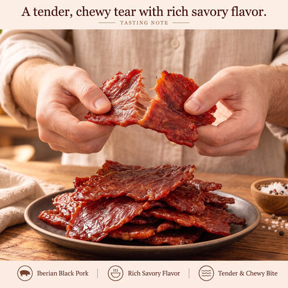 🐖 Premium Iberian Black Pork Slices – 🤤 Deep Meaty Flavor & A Perfectly Chewy Texture – Amy