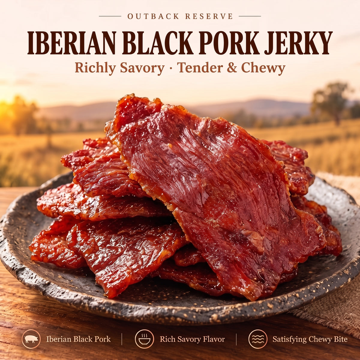🐖 Premium Iberian Black Pork Slices – 🤤 Deep Meaty Flavor & A Perfectly Chewy Texture – Amy
