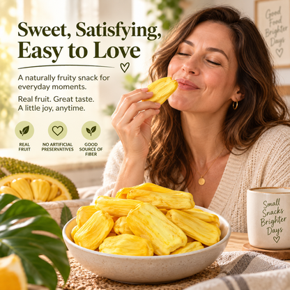 🍍Premium Golden Jackfruit Crisps-🏆A Clean Tropical Snack for Active Living-XA