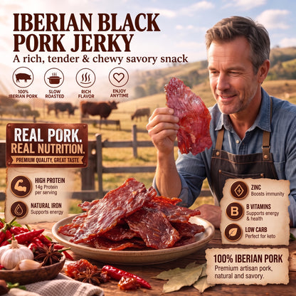 🐖 Premium Iberian Black Pork Slices – 🤤 Deep Meaty Flavor & A Perfectly Chewy Texture – Amy