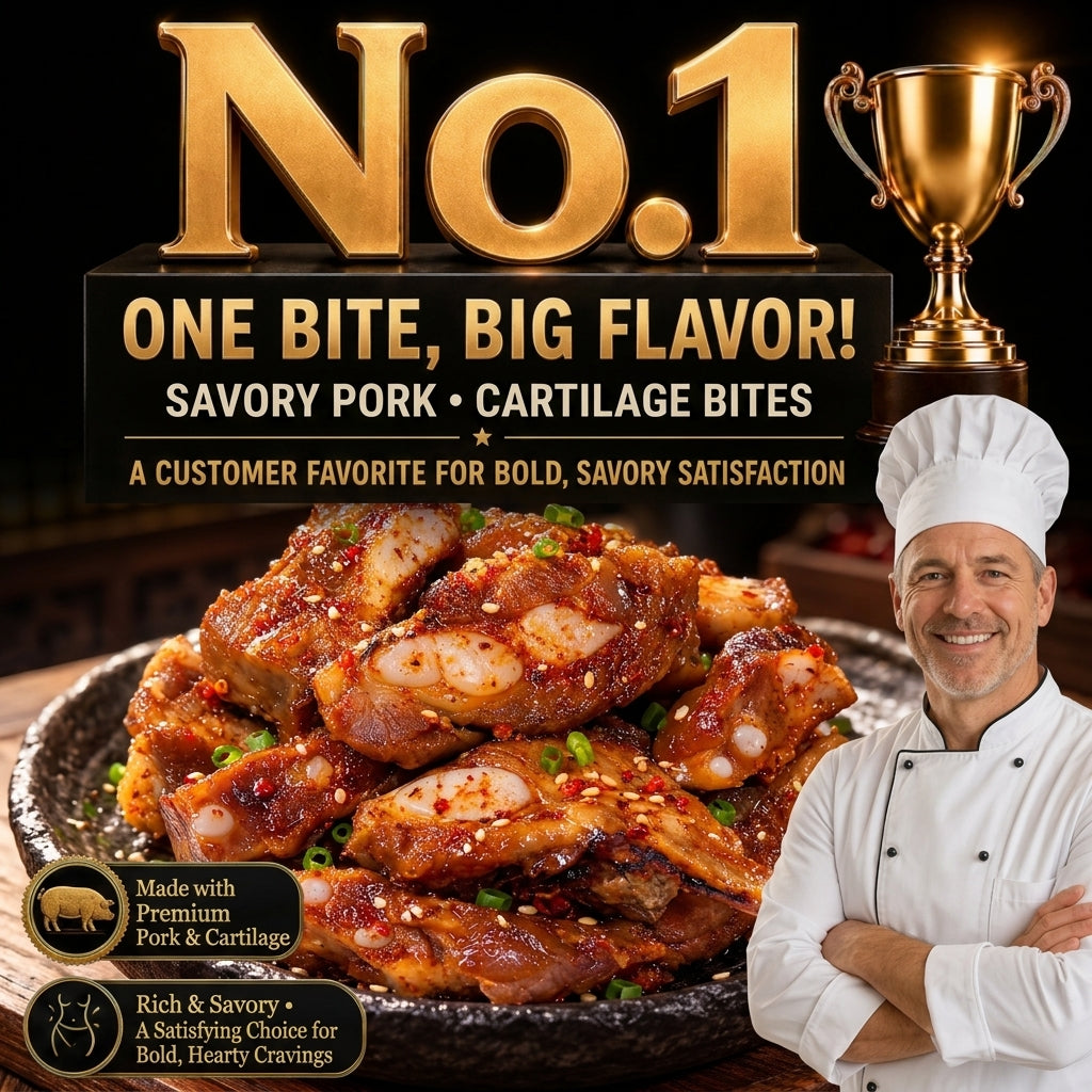 🍖 Premium Iberian Pork & Cartilage Bites 🐖🐖 Supports Heart Health Management & Blood Sugar Balance-Amy