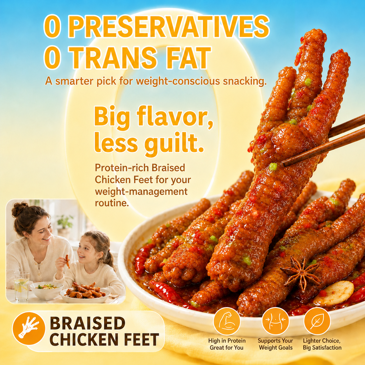 🚂American Bresse Chicken Feet — A Delicious Low-Carb Protein Snack to Support Your Weight Loss Journey-H1