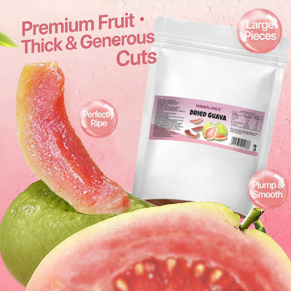 💎💯Say goodbye to high-calorie guilt! ❤️‍🔥💐Satisfy your cravings with our fiber-rich Red Guava slices-QZE